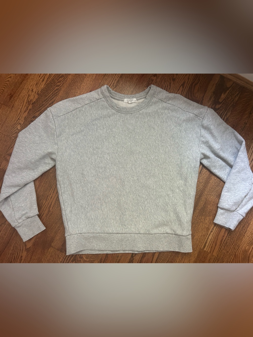 rag & bone Heather Gray Crewneck Sweatshirt